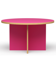 hkliving hk living spisebord rundt 130 moderne design 2