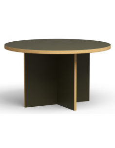 hkliving hk living spisebord rundt 130 moderne design