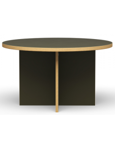 hkliving hk living spisebord rundt 130 moderne design 2