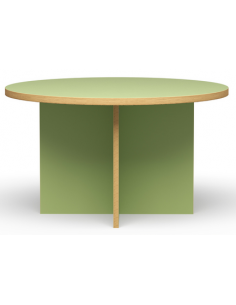 hkliving hk living spisebord rundt 130 moderne design 2