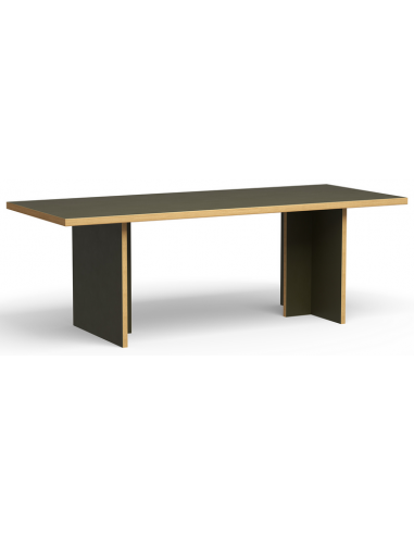 hkliving hk living spisebord aflangt moderne design