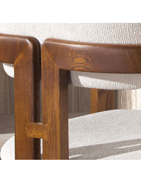 spisebordsstol med armlæn træ erhvervsindretning restaurantmøbler