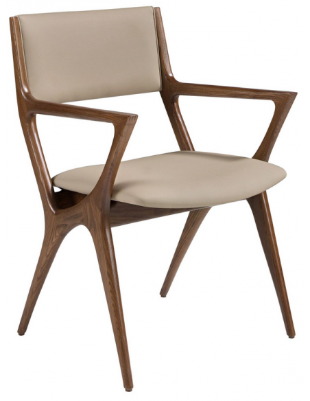 spisebordsstol med armlæn læder erhvervsindretning restaurantmøbler