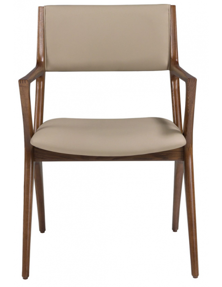 spisebordsstol med armlæn læder erhvervsindretning restaurantmøbler