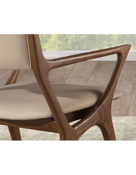 spisebordsstol med armlæn læder erhvervsindretning restaurantmøbler