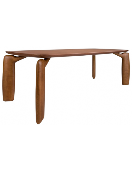 spisebord træ valnød moderne design