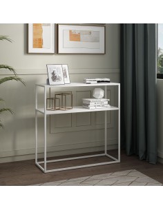 konsolbord indretning konsol bord entrebord hvid 2