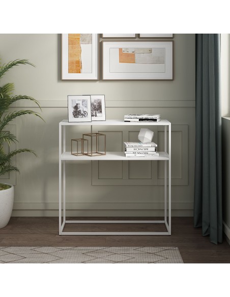 konsolbord indretning konsol bord entrebord hvid