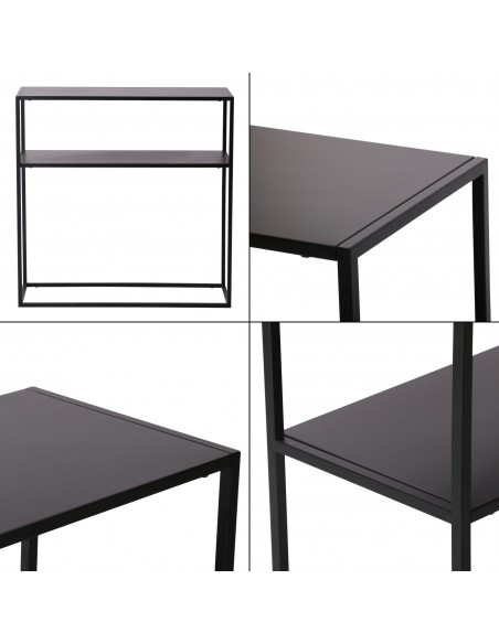 konsolbord indretning konsol bord entrebord sort