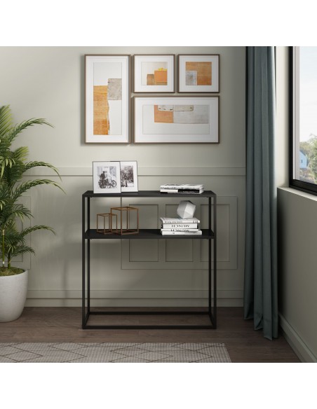 konsolbord indretning konsol bord entrebord sort