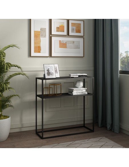 konsolbord indretning konsol bord entrebord sort