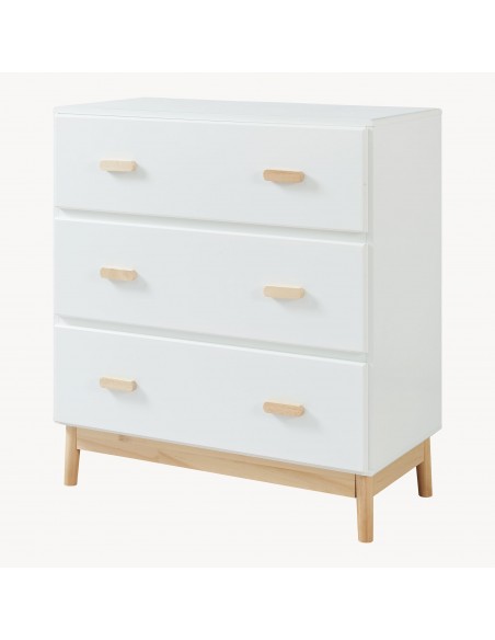 puslekommode puslebord pusleplads børn børneværelse indretning hvid træ moderne design