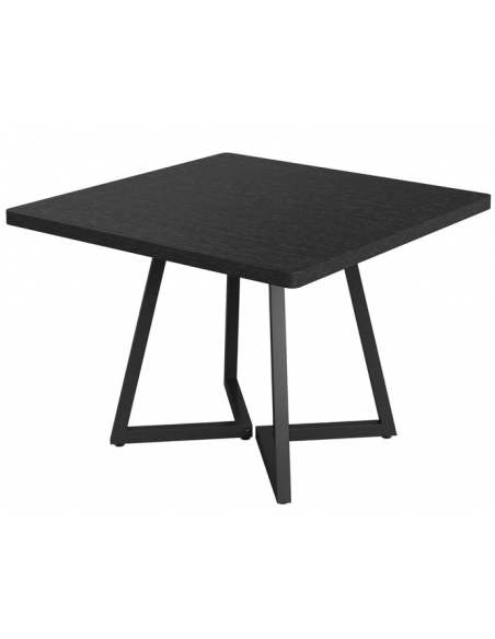 lille firkantet kvadratisk spisebord indretning billigt sort