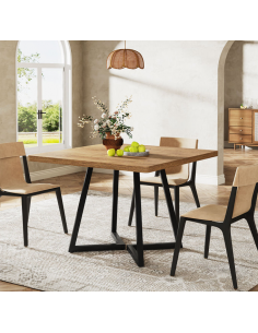 lille firkantet kvadratisk spisebord indretning billigt eg 2