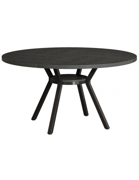 rundt spisebord indretning 120 sort