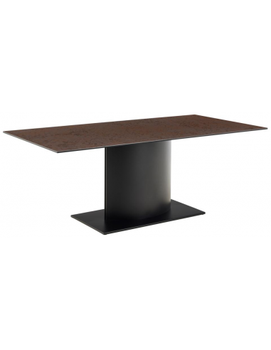 Spisebord aflangt keramik keramisk bordplade moderne design