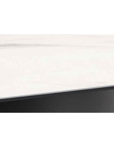 Spisebord aflangt keramik keramisk bordplade moderne design marmor