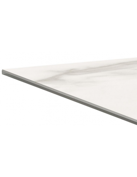 Spisebord aflangt keramik keramisk bordplade moderne design marmor