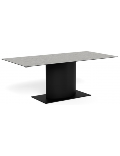 Spisebord aflangt keramik keramisk bordplade moderne design sten