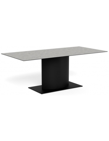 Spisebord aflangt keramik keramisk bordplade moderne design sten