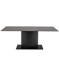 Spisebord aflangt keramik keramisk bordplade moderne design sten 2