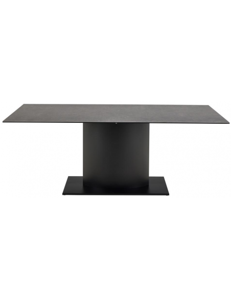 Spisebord aflangt keramik keramisk bordplade moderne design sten