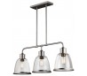 Hobson Loftlampe 91,4 x 24 cm 3 x E27 - Satineret nikkel