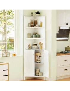 hjørne hjørneskab køkkenskab skab vitrine vitrineskab opbevaring moderne køkken design 2