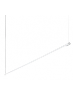 langbordspendel moderne design køkken spisebord led hvid