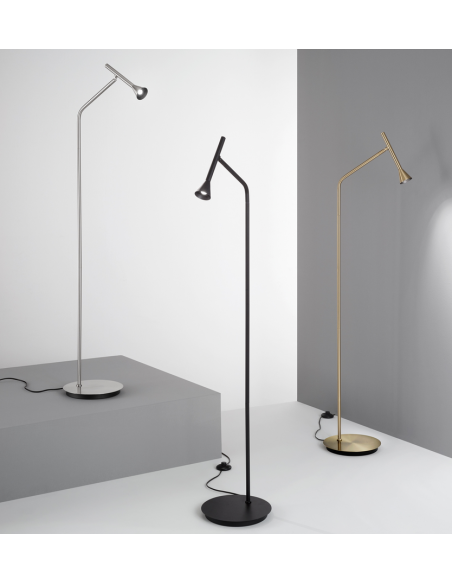 gulvlampe moderne design standerlampe retro led