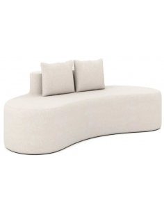 sofa moderne design stof 2 3 personer billig beige buet børnesofa børneværelse
