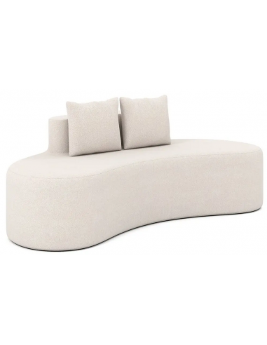 sofa moderne design stof 2 3 personer billig beige buet børnesofa børneværelse