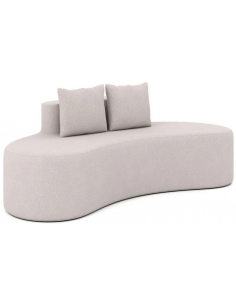 sofa moderne design stof 2 3 personer billig grå buet børnesofa børneværelse