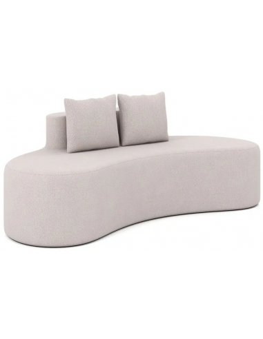 sofa moderne design stof 2 3 personer billig grå buet børnesofa børneværelse