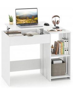 hæve sænke skrivebord højdejusterbart justerbart højde computerbord kontormøbler børn børneværelse