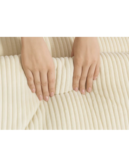 sofa moderne design stof 2 3 personer billig beige buet børnesofa børneværelse