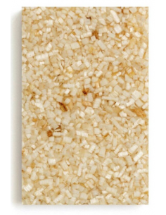 nedfældet rund håndvask træ woodio moderne design badeværelse bordplade 2