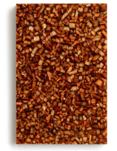 bordmonteret bordplade rund håndvask træ woodio moderne design badeværelse 2