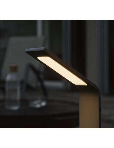 Bedlampe led udendørslamper sort moderne design stående