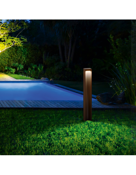 Bedlampe led udendørslamper sort moderne design stående