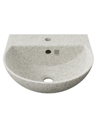 væghængt væg vægmonteret håndvask træ woodio moderne design badeværelse