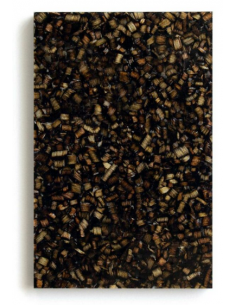 bordmonteret bordplade oval håndvask træ woodio moderne design badeværelse 2