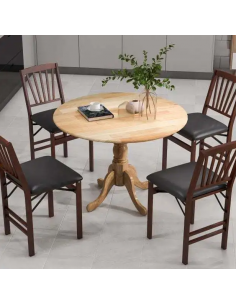 rundt spisebord indretning 100 træ 2