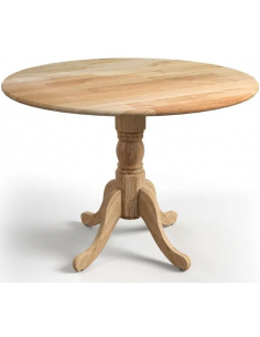 rundt spisebord indretning 100 træ