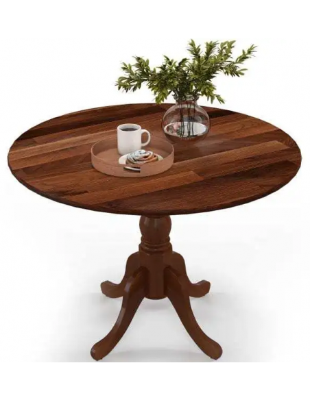 rundt spisebord indretning 100 træ