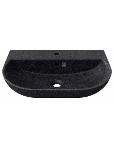 væghængt væg vægmonteret håndvask træ woodio moderne design badeværelse