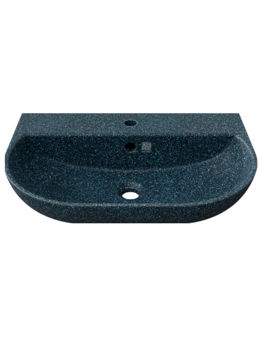 væghængt væg vægmonteret håndvask træ woodio moderne design badeværelse