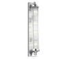 Paulson Badeværelseslampe i stål og glas H73,7 cm 4 x G9 LED - Poleret krom/Klar