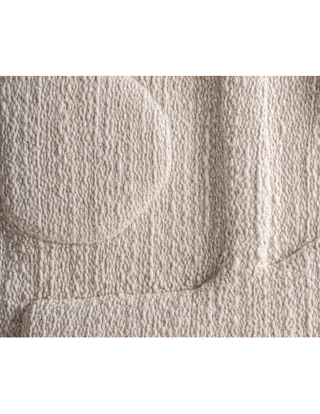 abstrakt billede motiv maleri stof tekstil træ rustikt moderne design ramme