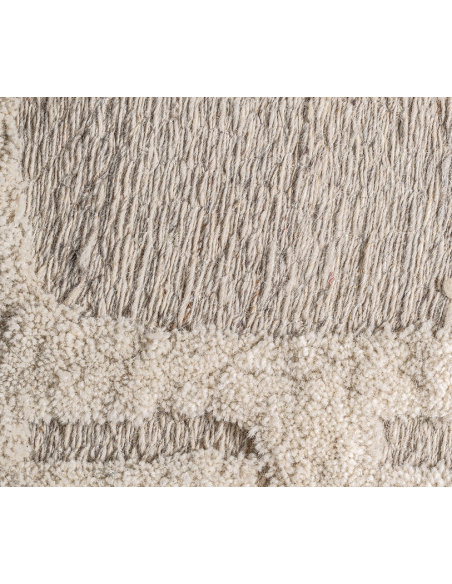 abstrakt billede motiv maleri stof tekstil træ rustikt moderne design ramme